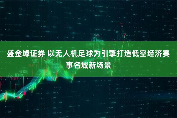 盛金缘证券 以无人机足球为引擎打造低空经济赛事名城新场景
